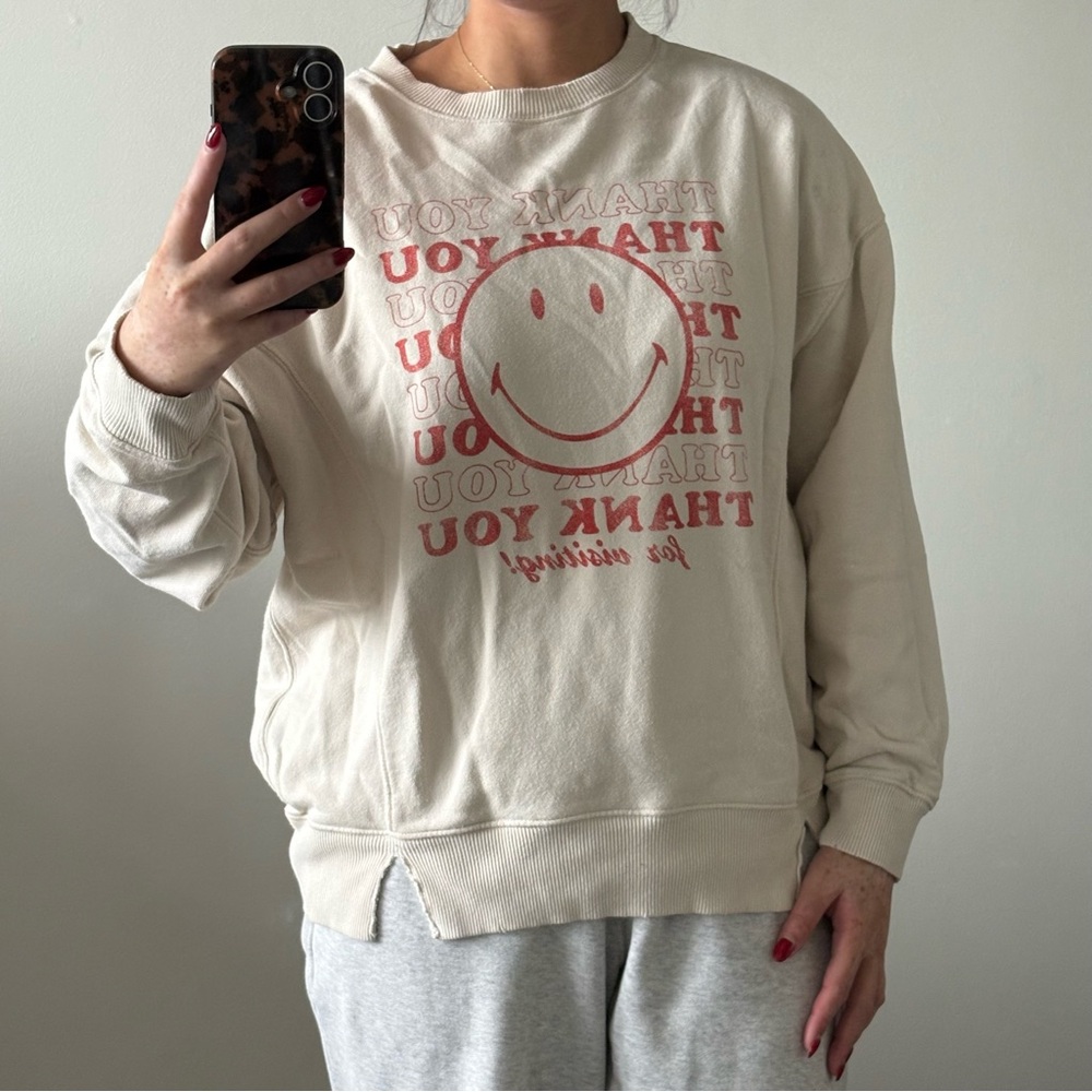 Aerie Oversized Crewneck Sweatshirt